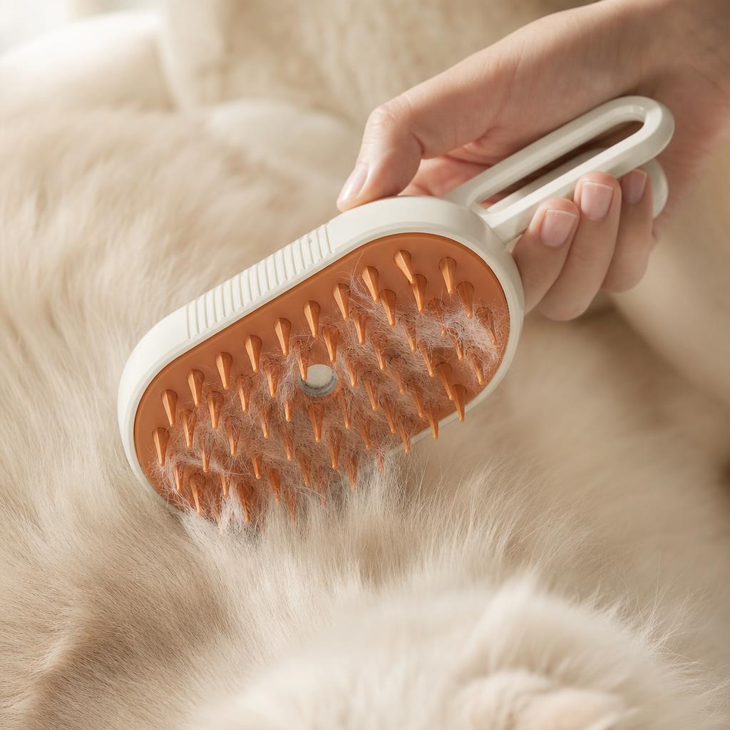 Bristles that lift, not pull