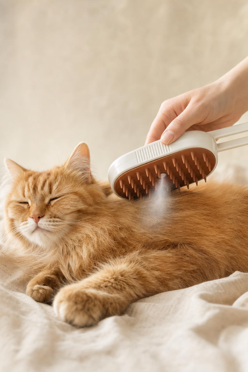 Grooming that feels like a massage